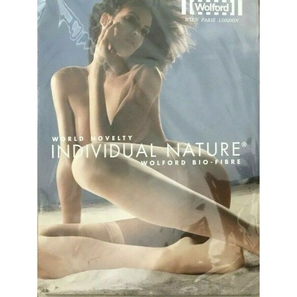 Wolford Individual Nature Stay-ups Color: Pepper